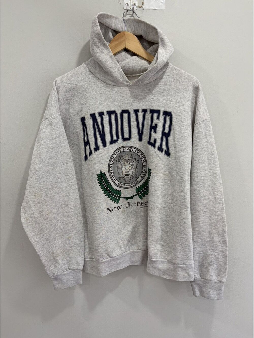 Vintage Andover Hoodie Sweater Sweatshirt